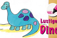 dino leicht zeichnen