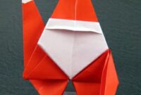 origami papier weihnachten origami papier weihnachten