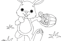 osterhase ausmalbild einfach osterhase ausmalbild einfach