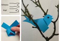 vogel basteln kinder einfach
