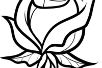 rose ausmalen rose ausmalen