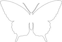 schmetterlinge umriss schmetterlinge umriss
