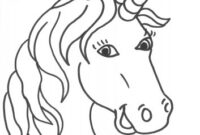 ausmalbilder einhorn kopf vorlage ausmalbilder einhorn kopf vorlage