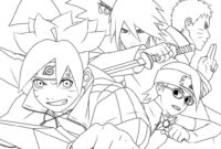 ausmalbilder boruto ausmalbilder boruto
