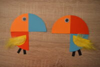 papagei basteln