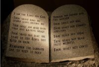 steintafel 10 gebote steintafel 10 gebote