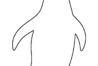 pinguin schablone pinguin schablone