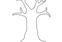 malvorlage baum ohne blätter kostenlos