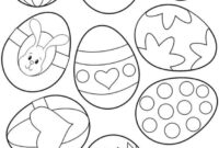 ostereier ausmalbilder zum ausdrucken