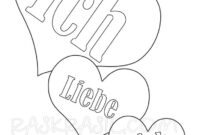 ich liebe dich ausmalbilder