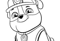 ausmalbild paw patrol rubble ausmalbild paw patrol rubble