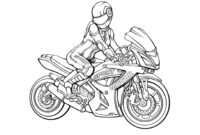 motorrad ausmalbilder