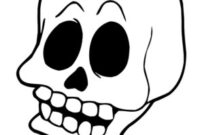 ausmalbilder totenkopf