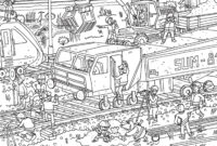 ausmalbilder baustelle zum ausdrucken