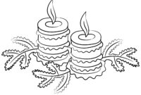 ausmalbilder advent kostenlos ausdrucken