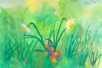 blumenwiese einfach zeichnen blumenwiese einfach zeichnen