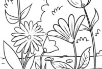 ausmalbilder blumenwiese zum ausdrucken ausmalbilder blumenwiese zum ausdrucken