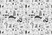 weihnachtsmuster malen