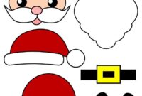 weihnachtsmann vorlage einfach