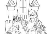 ausmalbild prinzessin einhorn ausmalbild prinzessin einhorn
