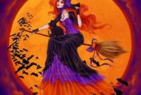hexe halloween bild