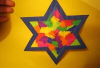 sterne basteln kinder 3 jahre