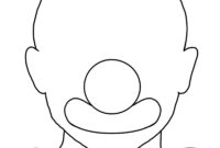 clown gesicht vorlage clown gesicht vorlage