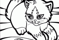 kätzchen ausmalbilder