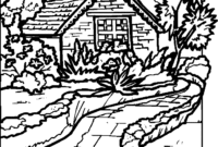 landschaften ausmalbilder