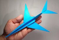 flugzeug origami