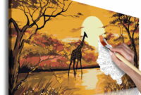 malen nach zahlen giraffe malen nach zahlen giraffe