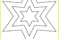 schablone stern schablone stern