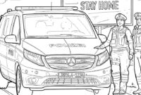 polizeiautos zum ausmalen