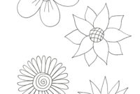 blüten vorlage blüten vorlage