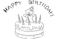 ausmalbild zum geburtstag ausmalbild zum geburtstag