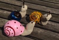 schnecken bemalen schnecken bemalen