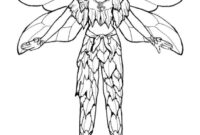 elfe zum ausmalen elfe zum ausmalen