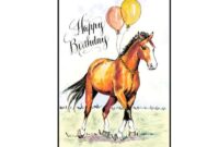 geburtstagsbilder pferde