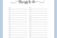 to do liste vorlage pdf