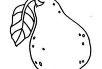 malvorlage birne malvorlage birne