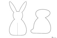 ausdrucken hase vorlage