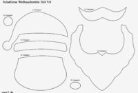 weihnachtsmann bastelvorlage zum ausdrucken weihnachtsmann bastelvorlage zum ausdrucken