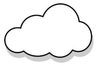 ausmalbild wolke ausmalbild wolke