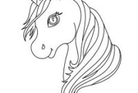 einhornkopf malen einhornkopf malen