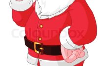 weihnachtsmann gezeichnet