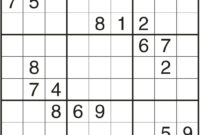 sodoku schwer sodoku schwer