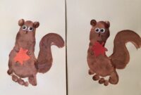 eichhörnchen basteln mit kindern