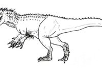 ausmalbild indominus rex ausmalbild indominus rex