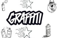 graffiti coole ausmalbilder graffiti coole ausmalbilder