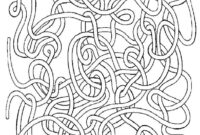 labyrinth ausmalbild labyrinth ausmalbild